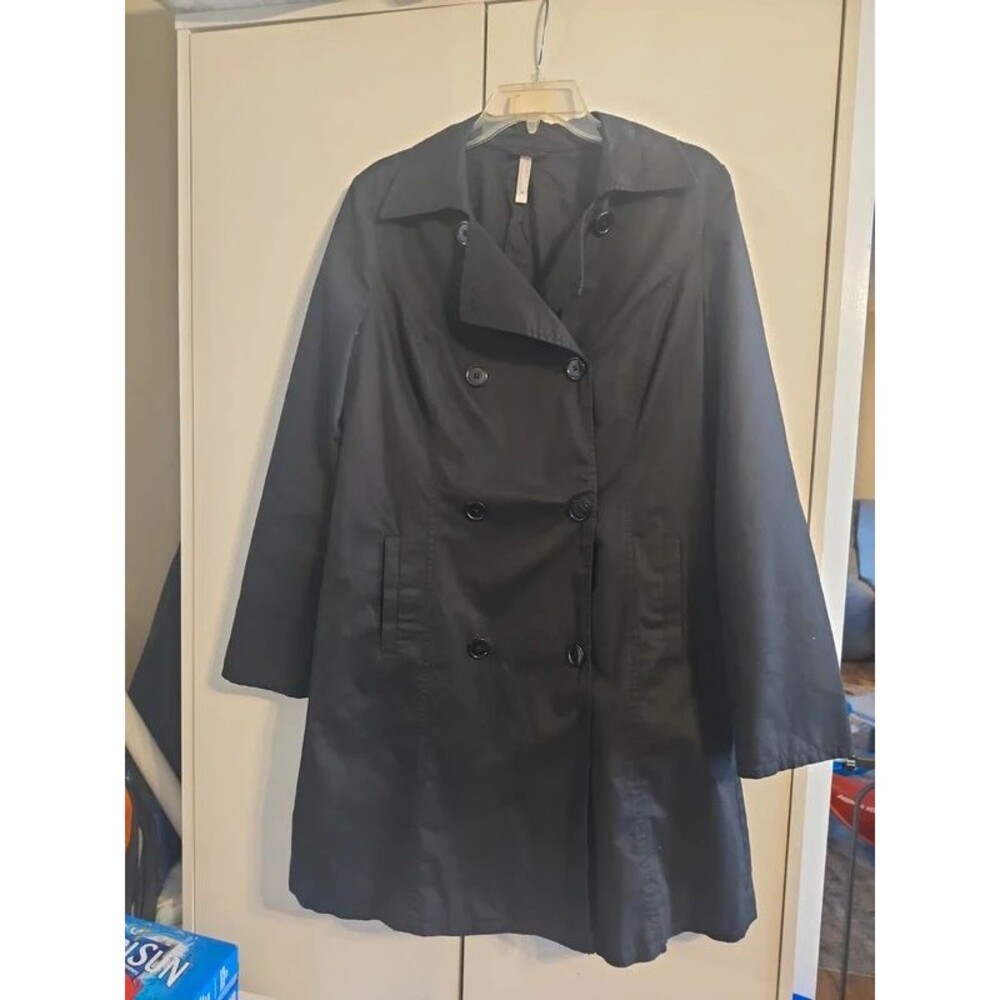 Old Navy Black pea coat size M